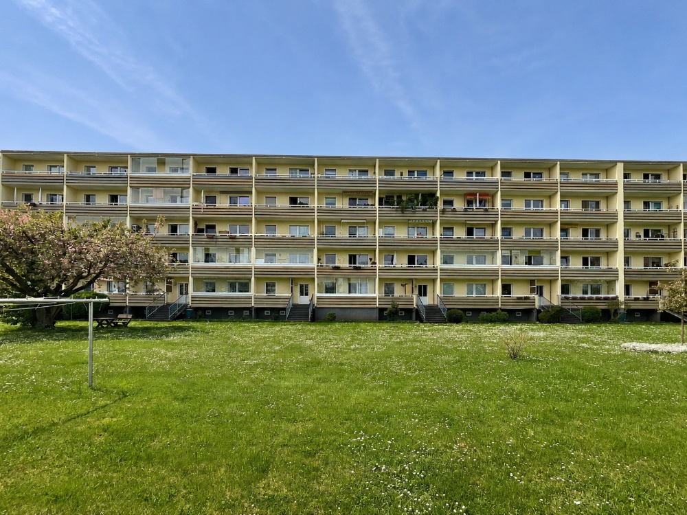 Rückansicht Wohngebäude