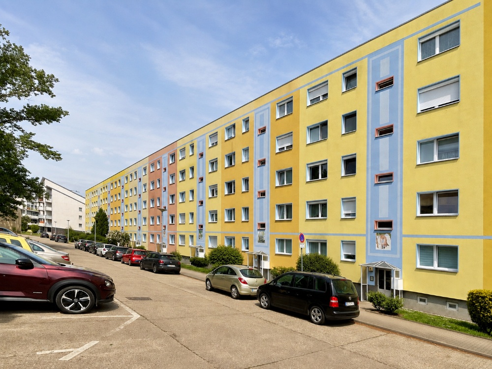 Vorderansicht Wohngebäude