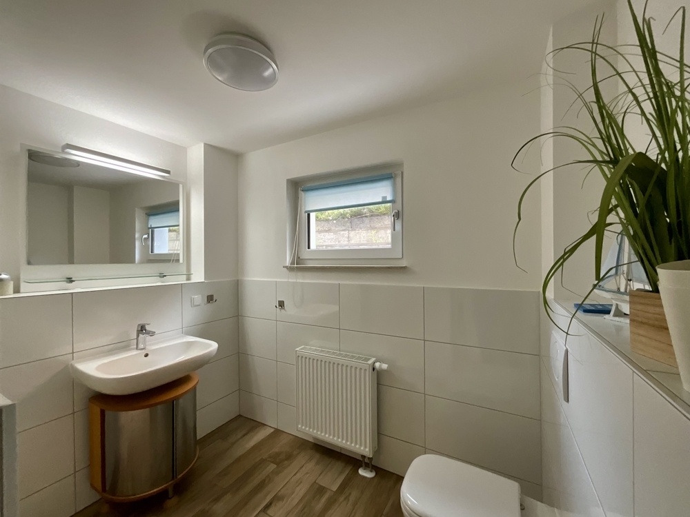 Badezimmer im Keller
