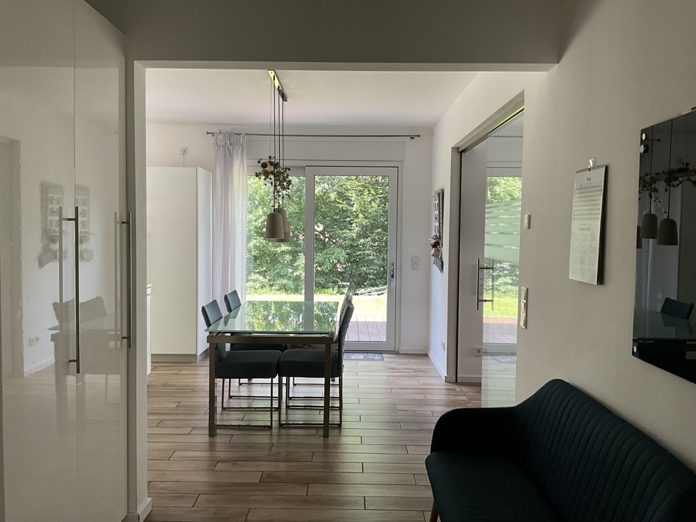 Blick zum Essbereich