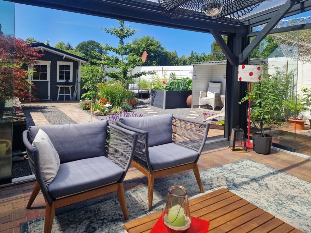 Blick in den Garten
