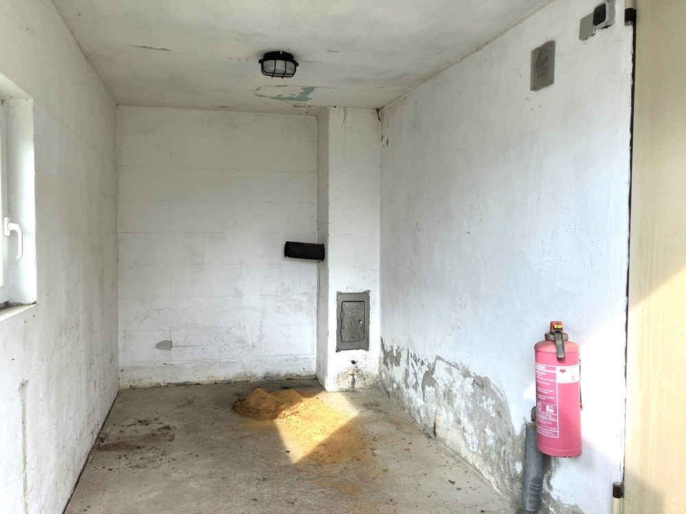 Abstellraum in der Garage 