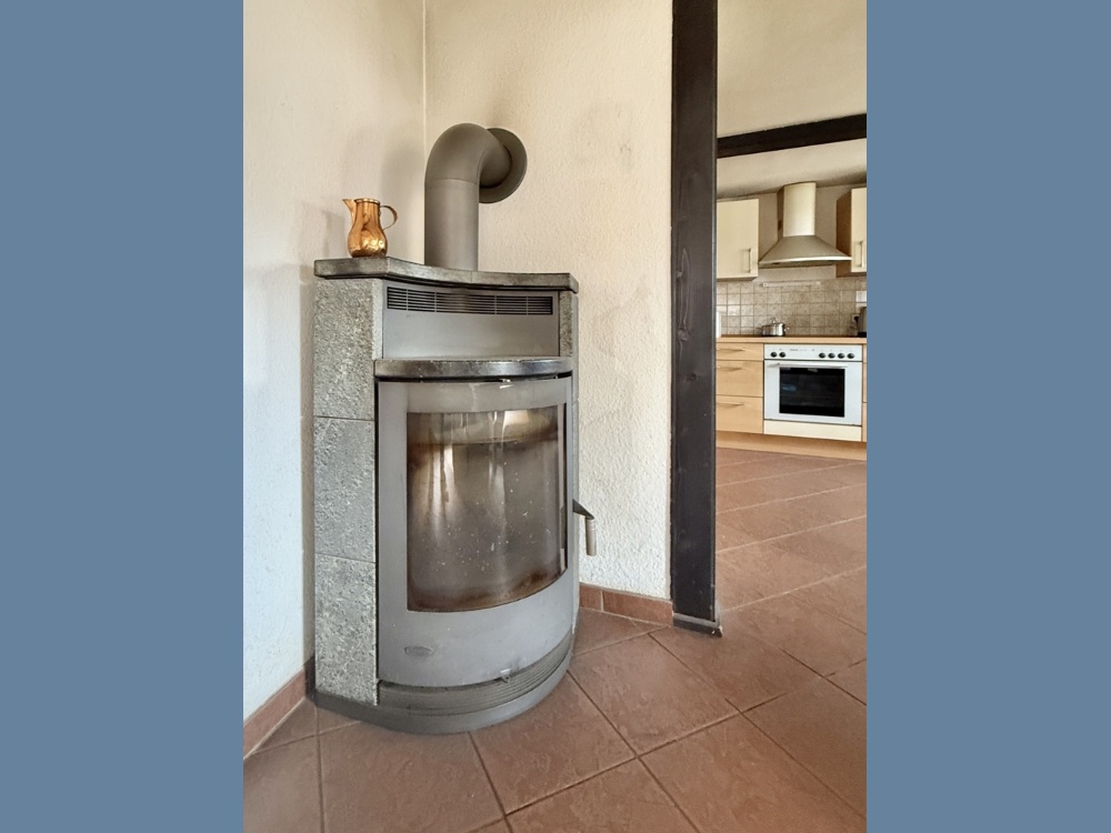 Kamin im Wohnzimmer