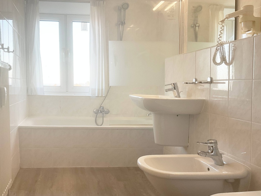 Ein Blick in das Wannenbad