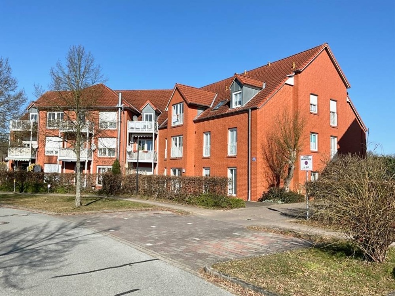 Vorderseite des Hauses