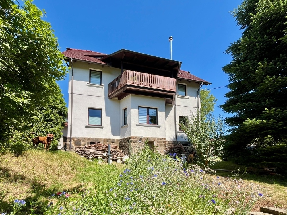 Gartenansicht Haupthaus