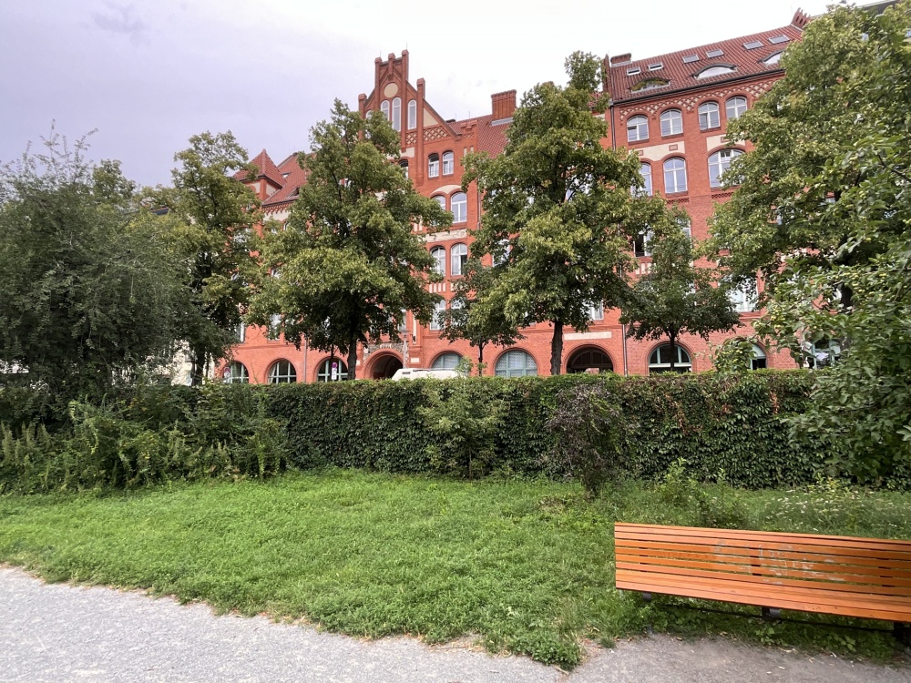 Blick vom Park