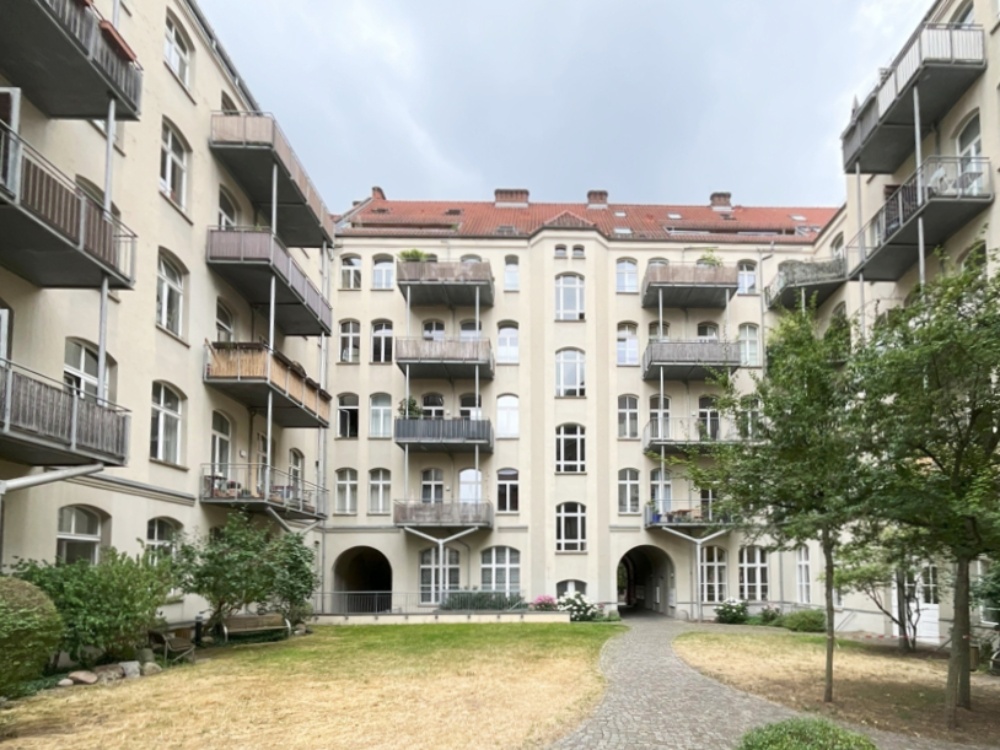 Hausrückseite
