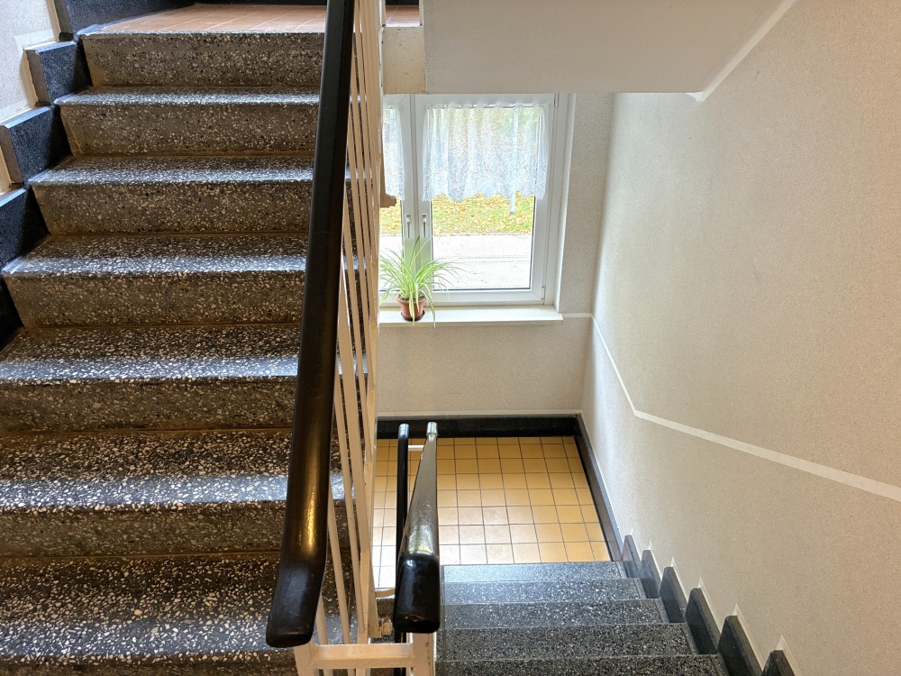 Gepflegtes Treppenhaus