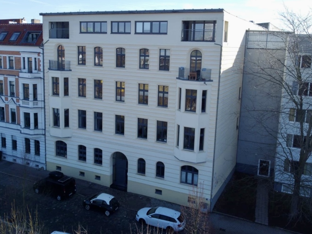 Seitenansicht Wohnhaus