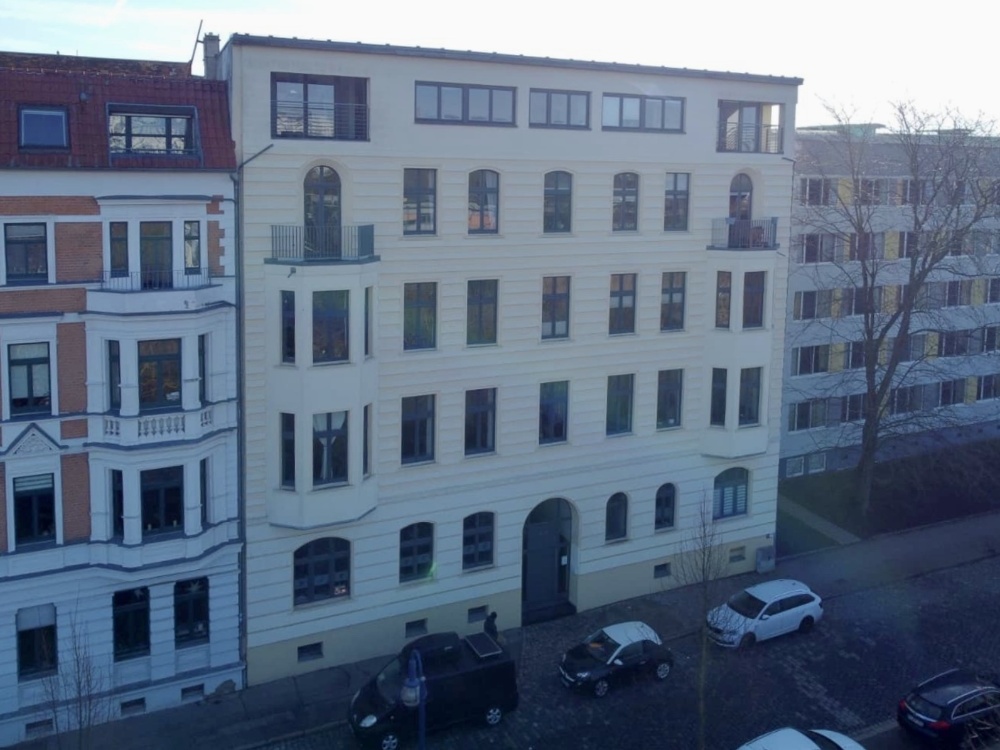 Seitenansicht Wohnhaus