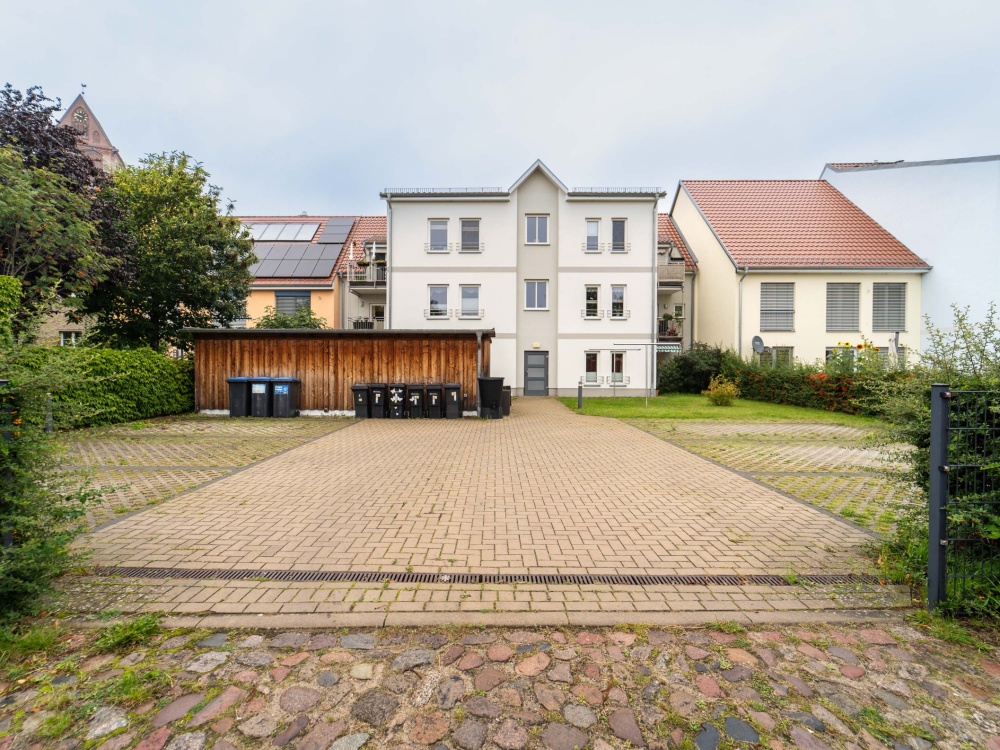 Rückseite des Hauses