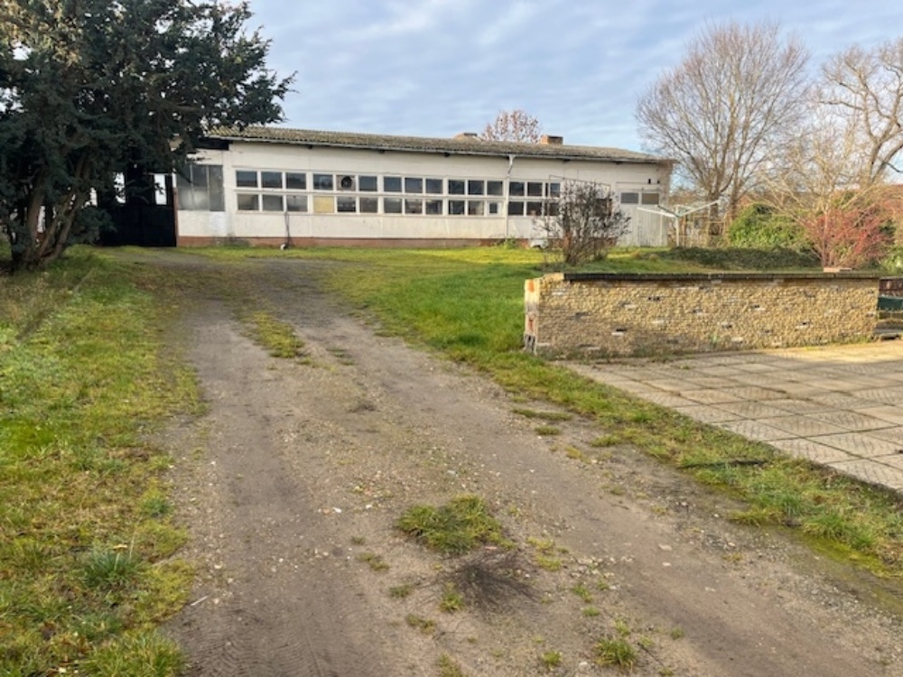 Blich auf den Hinterhof 