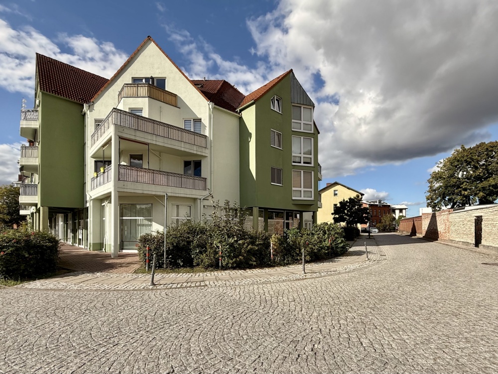 Blick zur Baderstraße