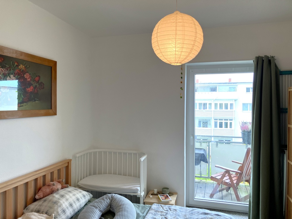 Schlafzimmer mit Balkon Schlafzimmer mit Balkon
