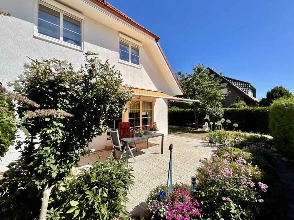 Blick auf die Terrasse 
