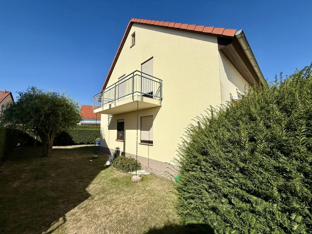 Seitenansicht Haus