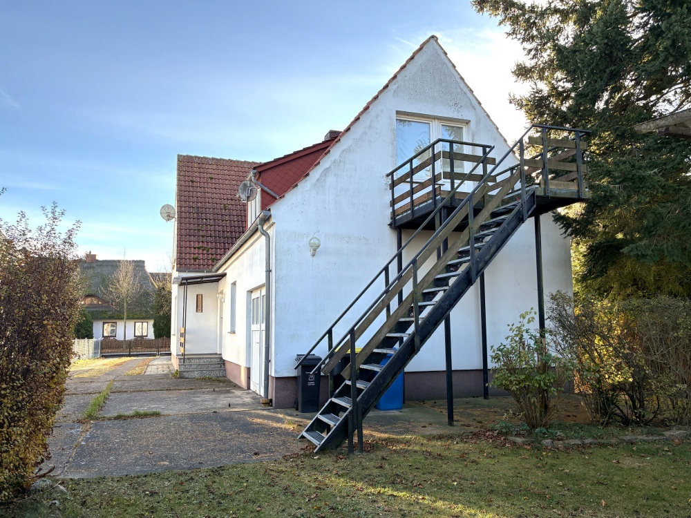 Rückwertige Ansicht