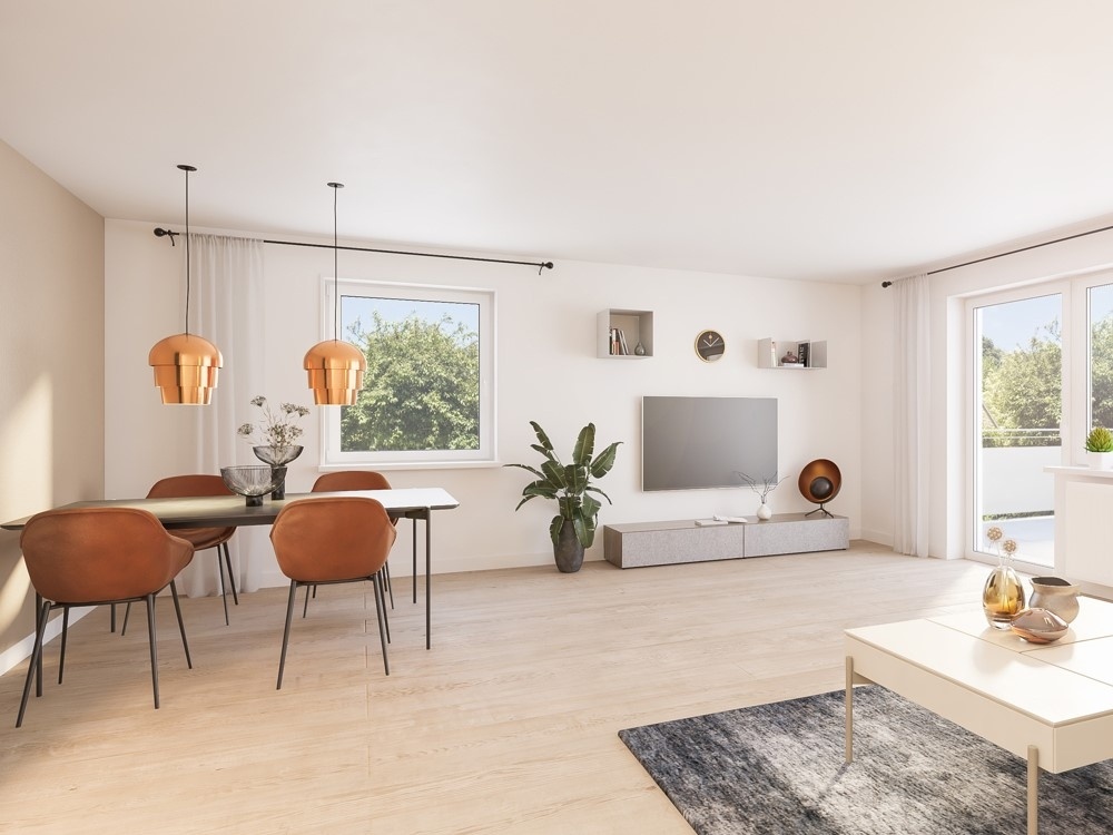 Wohnzimmer visualisiert