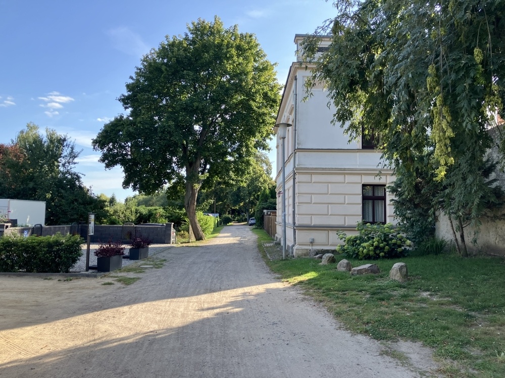 Blick zum Haus