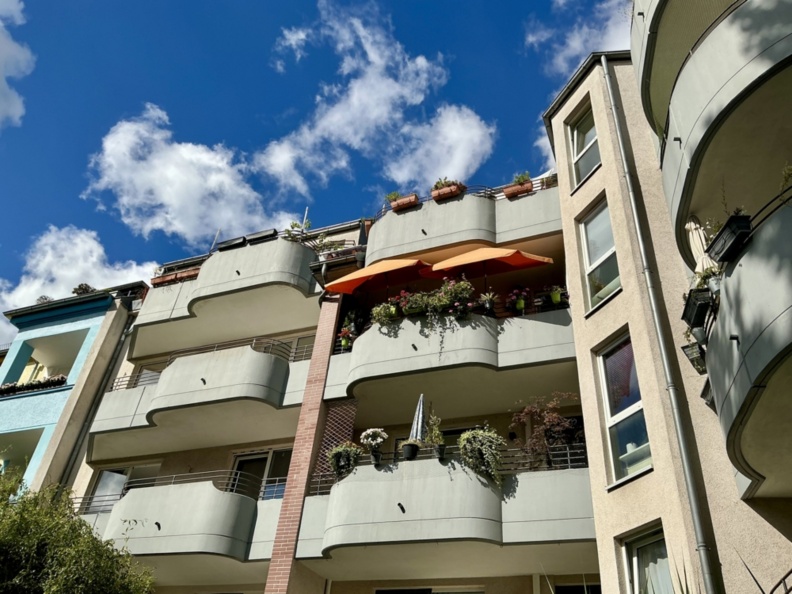 Hausrückseite