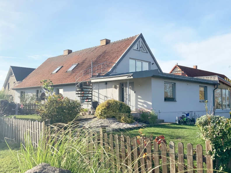 mit Garten