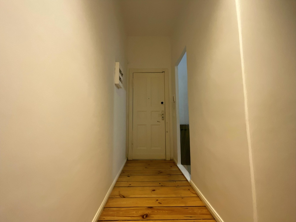 Blick zur Wohnungstür