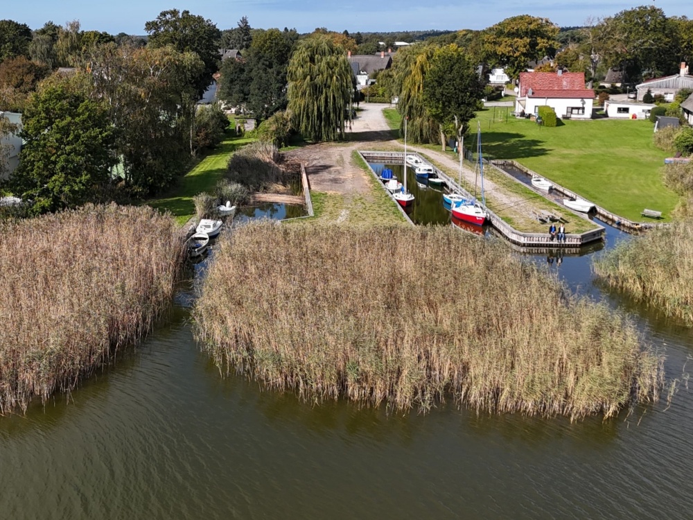 Eigener Zugang zum Bodden
