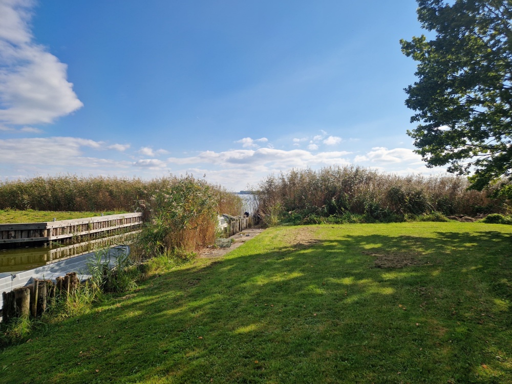 Eigener Zugang zum Bodden