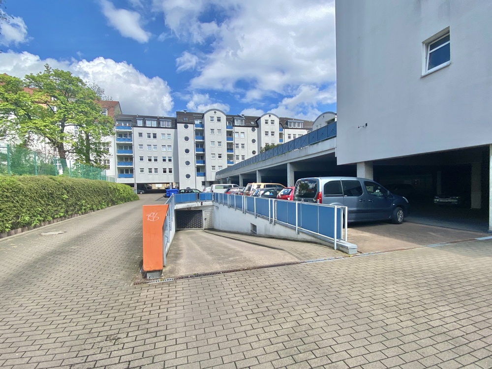 Zufahrt Tiefgarage
