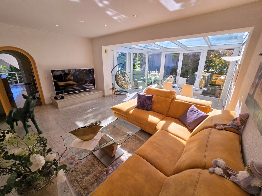 Blick in den Wintergarten