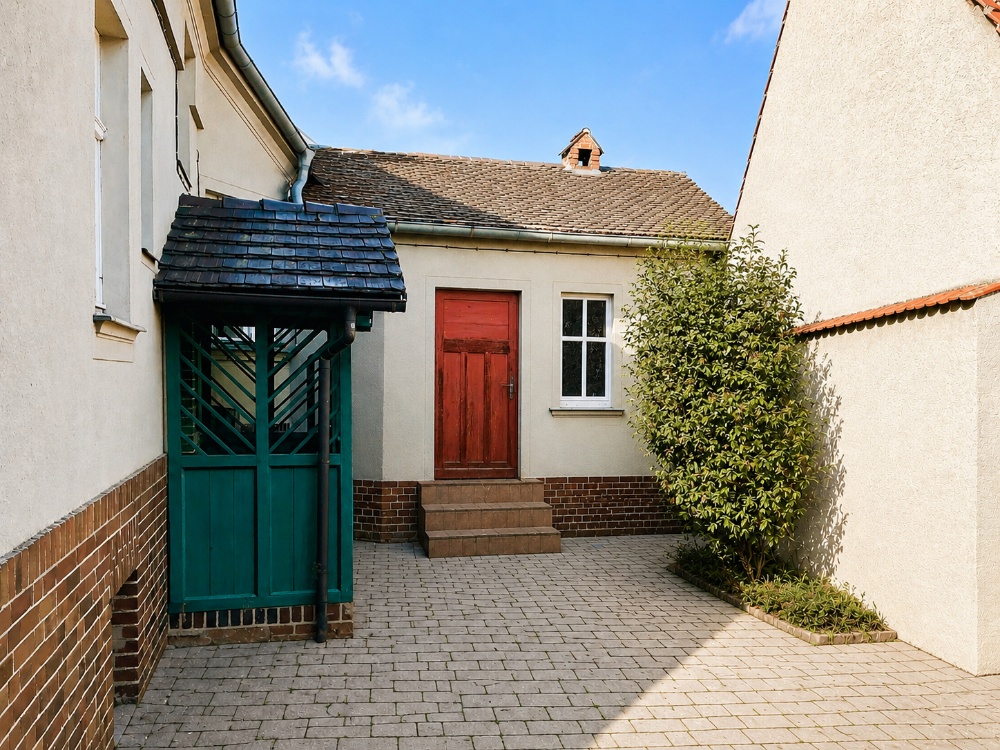 Haupteingang mit Veranda