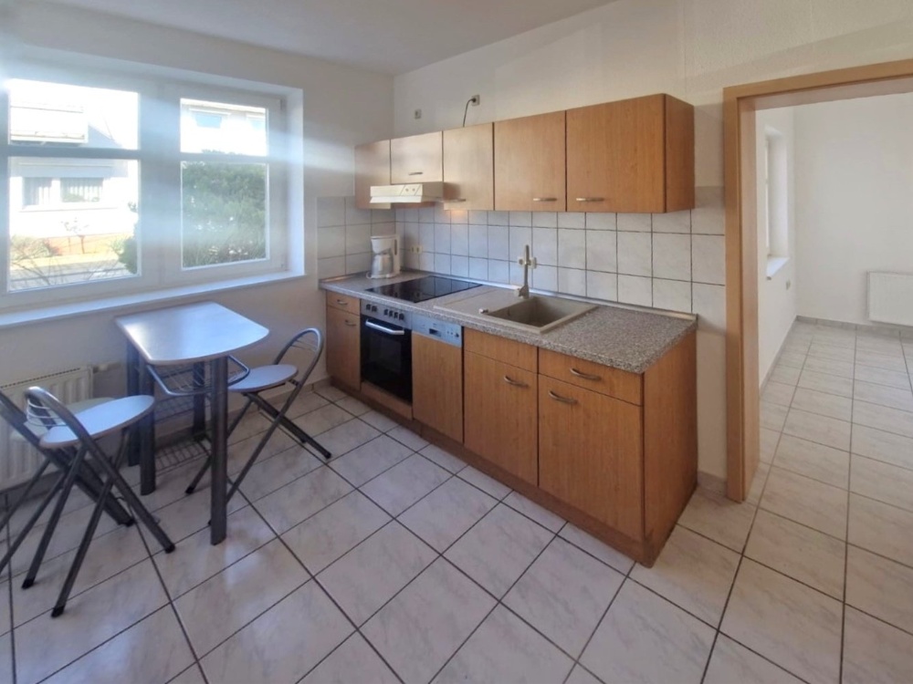 WE 1: Küche mit Einbauküche