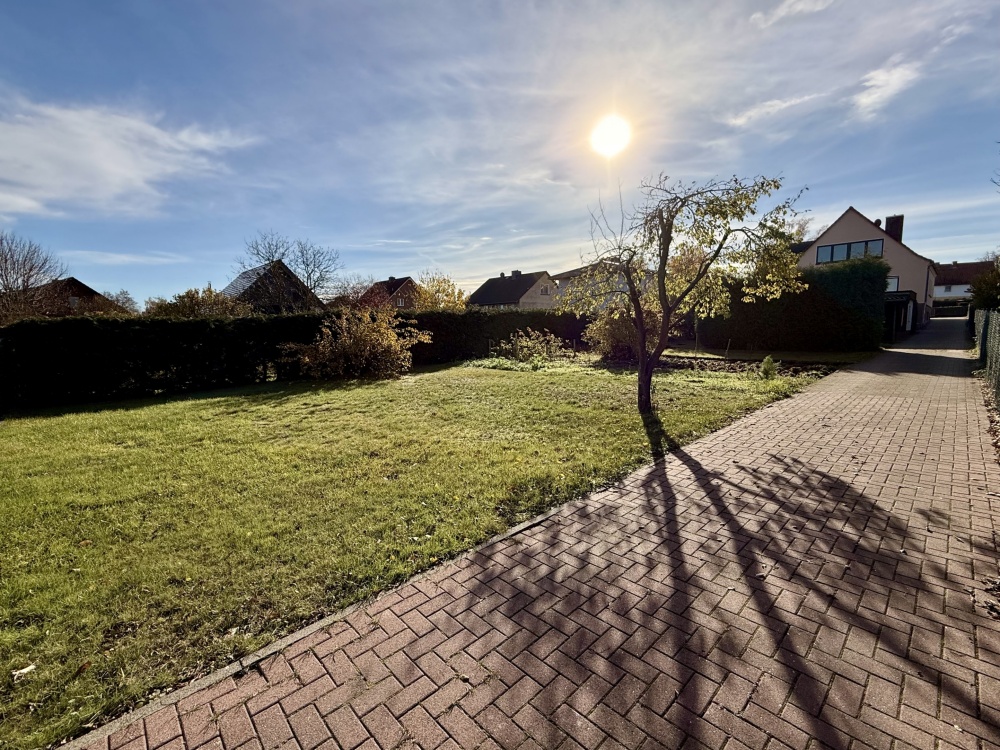 Gesamtüberblick Grundstück