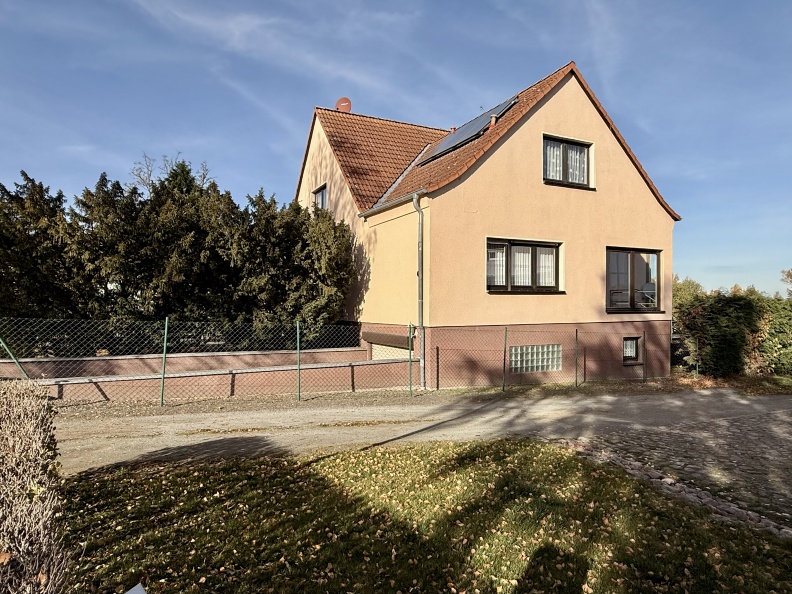 Giebelansicht Wohnhaus