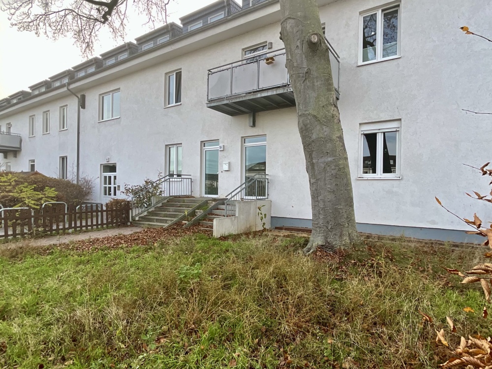 Hausansicht und Garten