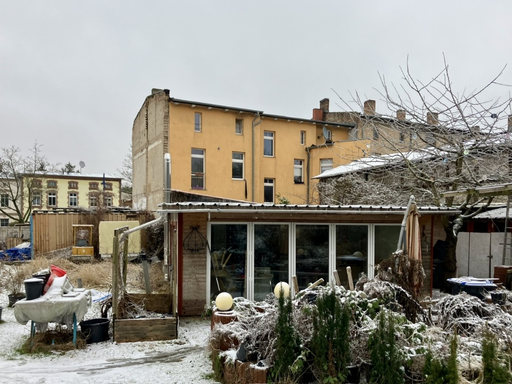 Blick zum Hinterhaus