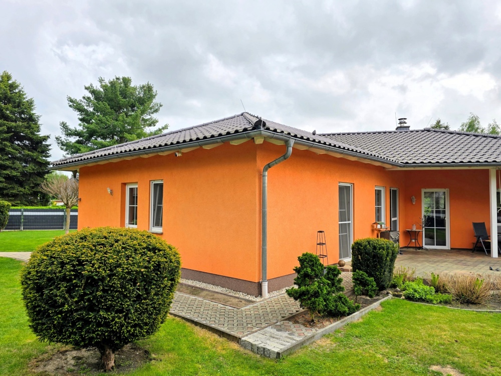 überdachte Terrasse