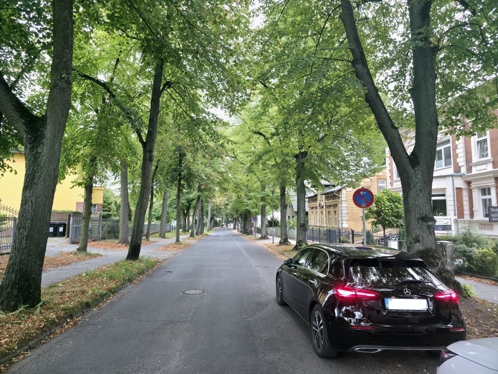 Blick in die Straße