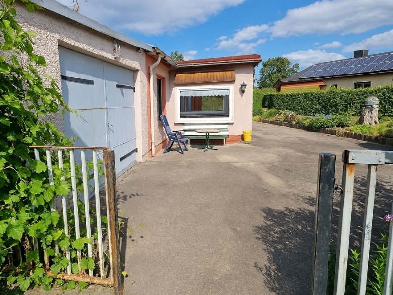 Eingang zum Grundstück