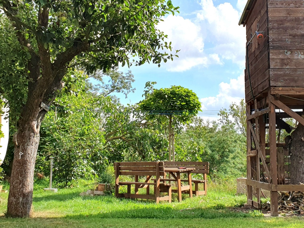 Sommer Garten Freisitz