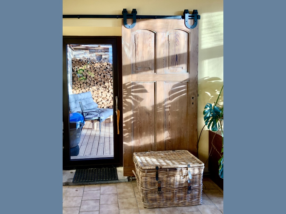 Zugang zur Terrasse vom Wintergarten