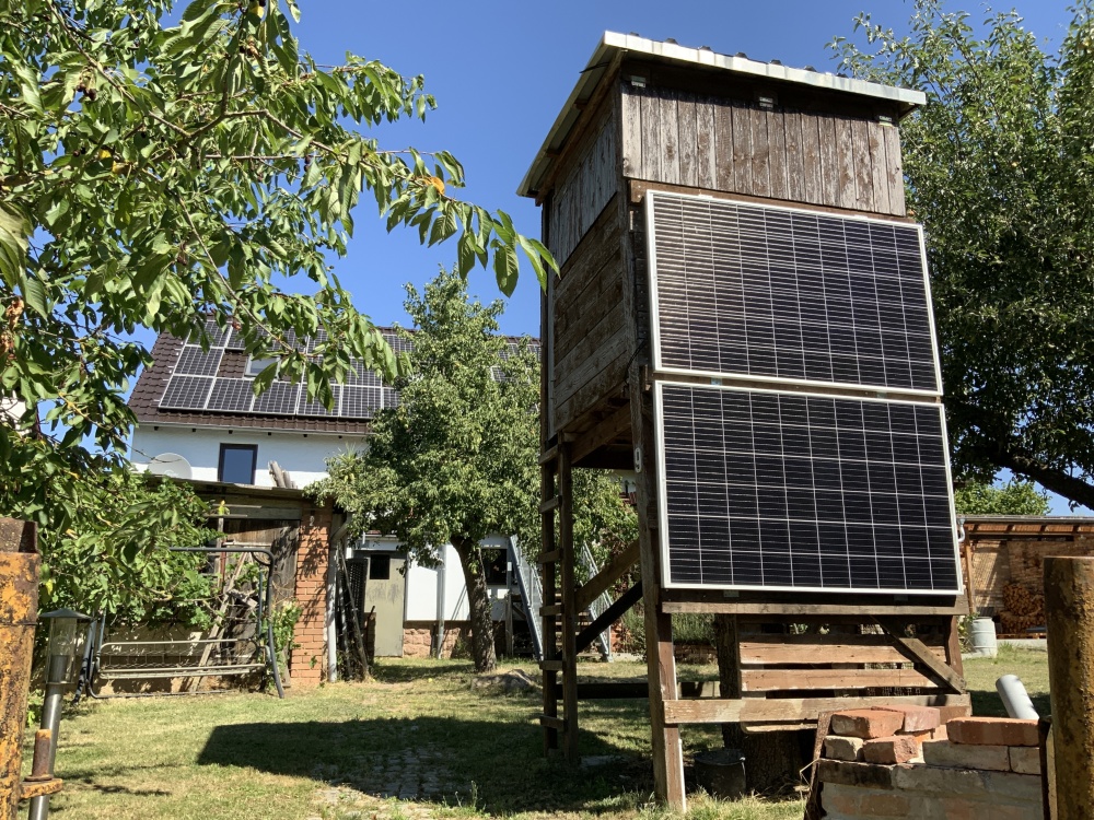 Baumhaus mit Solar