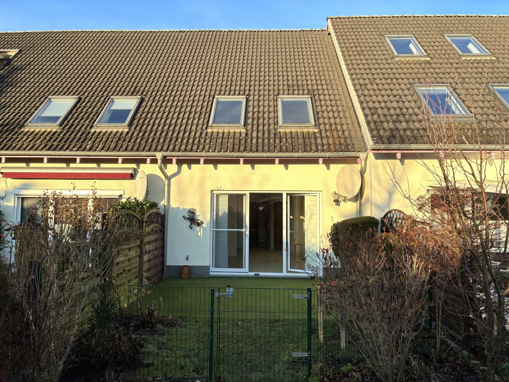 Blick aus dem Garten