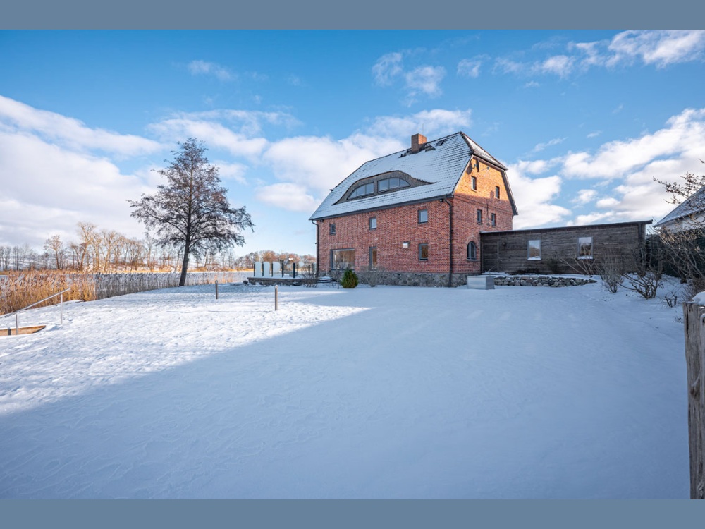 Blick über das Grundstück