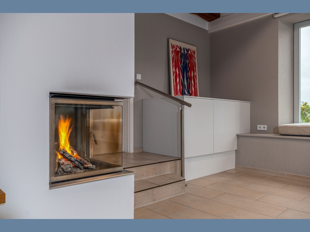 Kamin für wohlige Wärme
