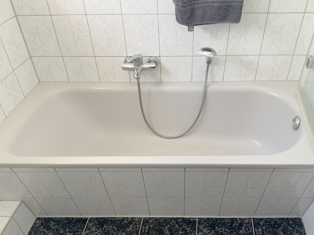 ...mit Badewanne