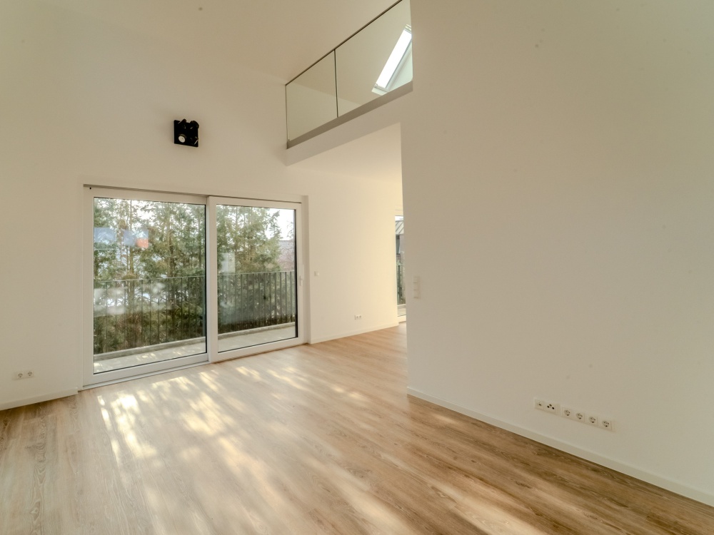 Wohnzimmer mit Galerie