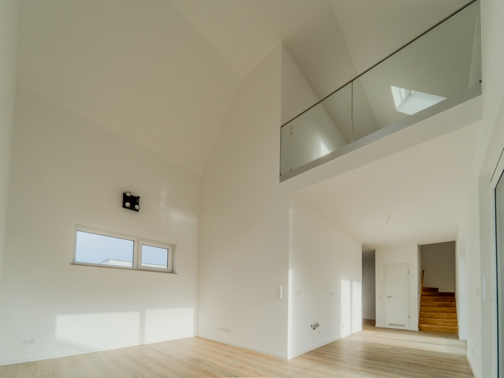 Wohnzimmer mit Galerie