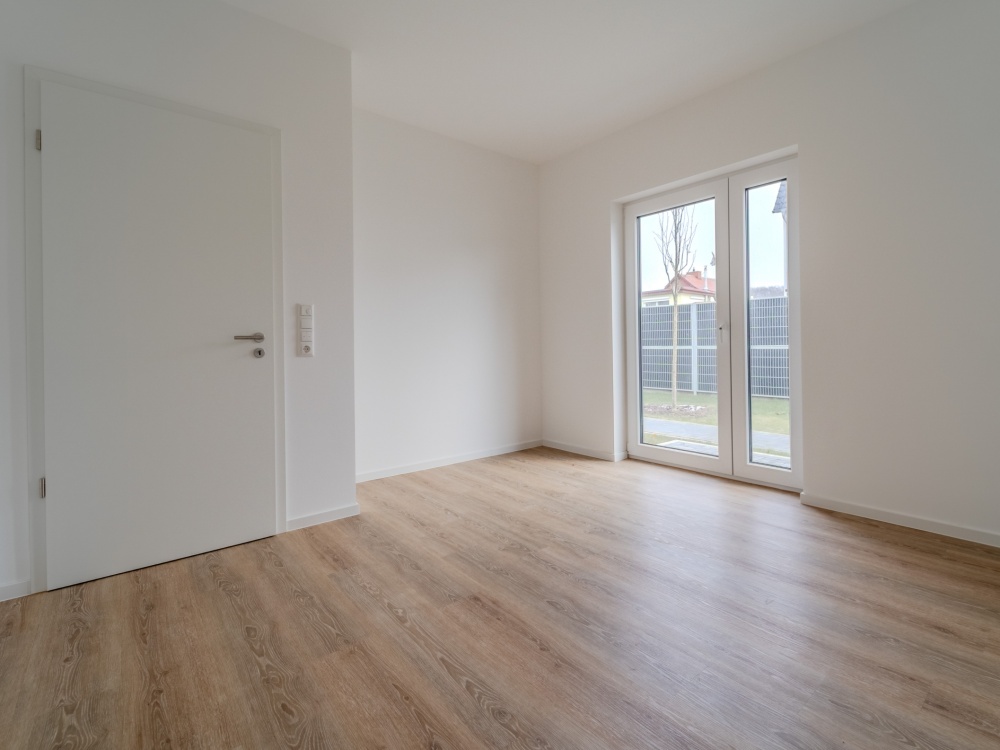 Wohnzimmer mit Küche